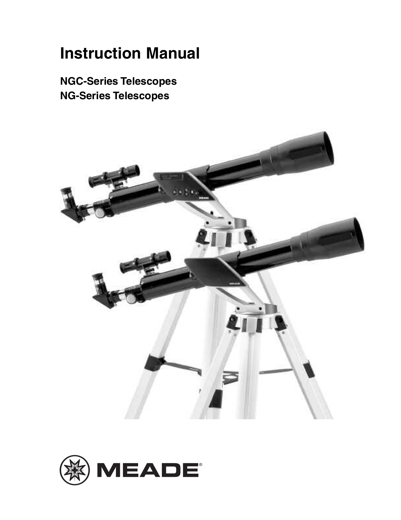 Download free pdf for Meade Telestar NGC-60 Telescope manual